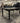 5246 - **AS-IS** 7' turned leg table cannella - nikki