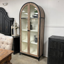 Load image into Gallery viewer, 4846 - arched cappuccino/black cabinet
