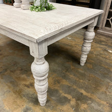 Load image into Gallery viewer, 4880 - 7&#39; ball leg dining table white wheat
