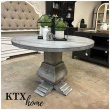 Load image into Gallery viewer, 4857 - 48&quot; pedestal table dark gray
