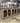 4870 - 6 glass, arched design door console