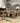 4935 - curved leg coffee table sandstone