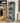 4979 - X bookshelf small distressed blue