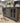 4985 - three drawer four door ashen console