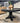 4999 - 60" round pedestal table black