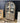 5004 - arched cabinet with drawers ashen