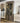 5008 - two door diamond bookshelf ashen