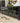 5014 - black modern console with metal doors