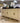 5075 - skinny 6 door console white