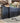 5095 - 4 door 4 drawer breakfront console black