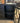 4992 - two door three drawer console black