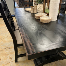 Load image into Gallery viewer, 4815 - double pedestal 7&#39; table black
