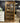 5055 - 20 pane tall bookshelf honeywood