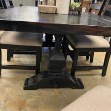 Load image into Gallery viewer, 4815 - double pedestal 7&#39; table black
