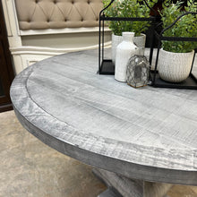 Load image into Gallery viewer, 4857 - 48&quot; pedestal table dark gray
