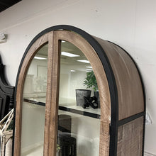 Load image into Gallery viewer, 4846 - arched cappuccino/black cabinet
