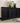 Hudson - 4 solid door console - Black - 5333