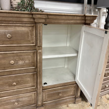 Load image into Gallery viewer, 4849 - 6 drawer 2 door dresser cappuccino
