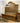 5050 - curve ornate queen bed honeywood