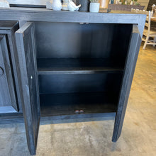 Load image into Gallery viewer, 4682 - 4 solid door console black
