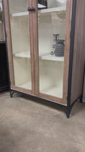 Load and play video in Gallery viewer, 4846 - arched cappuccino/black cabinet
