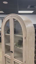 Load and play video in Gallery viewer, 4804 - arched top cabinet with dwrs dove
